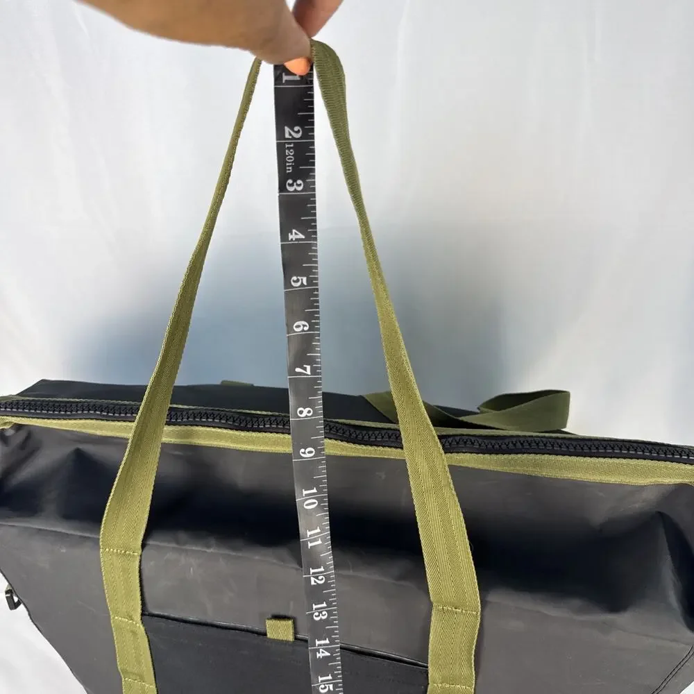 Rip Curl Black and Olive Green Surf Series Duffle Tote